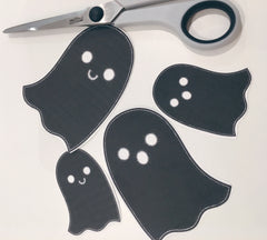 friendly ghost für Halloween DIY von Spruchketten