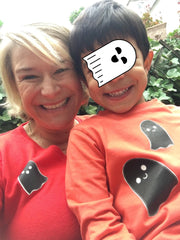 Spruchketten DIY Halloween Shirt für Mutter Kind