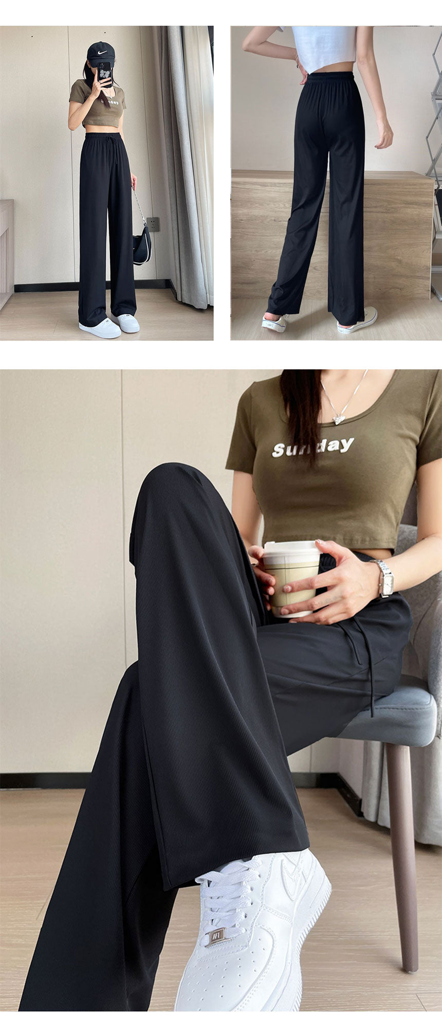 냉장고 와이드 슬랙스 COOL WIDE SLACKS