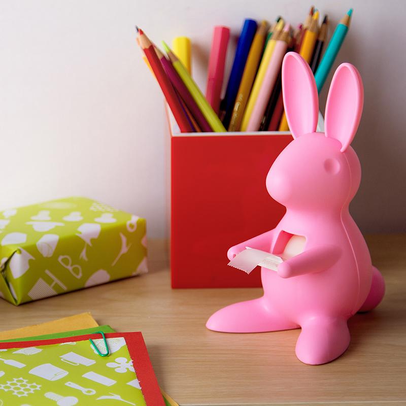 Qualy 테이프 커팅기 Desk Bunny tape dispenser