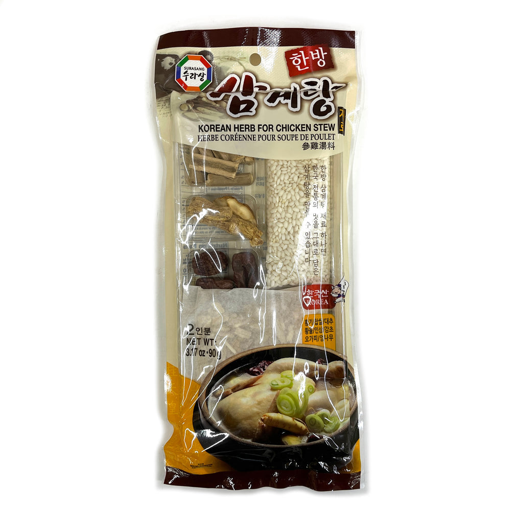 [Surasang] Korean Herb for Chicken Stew / 수라상 한방 삼계탕 재료 (90g)