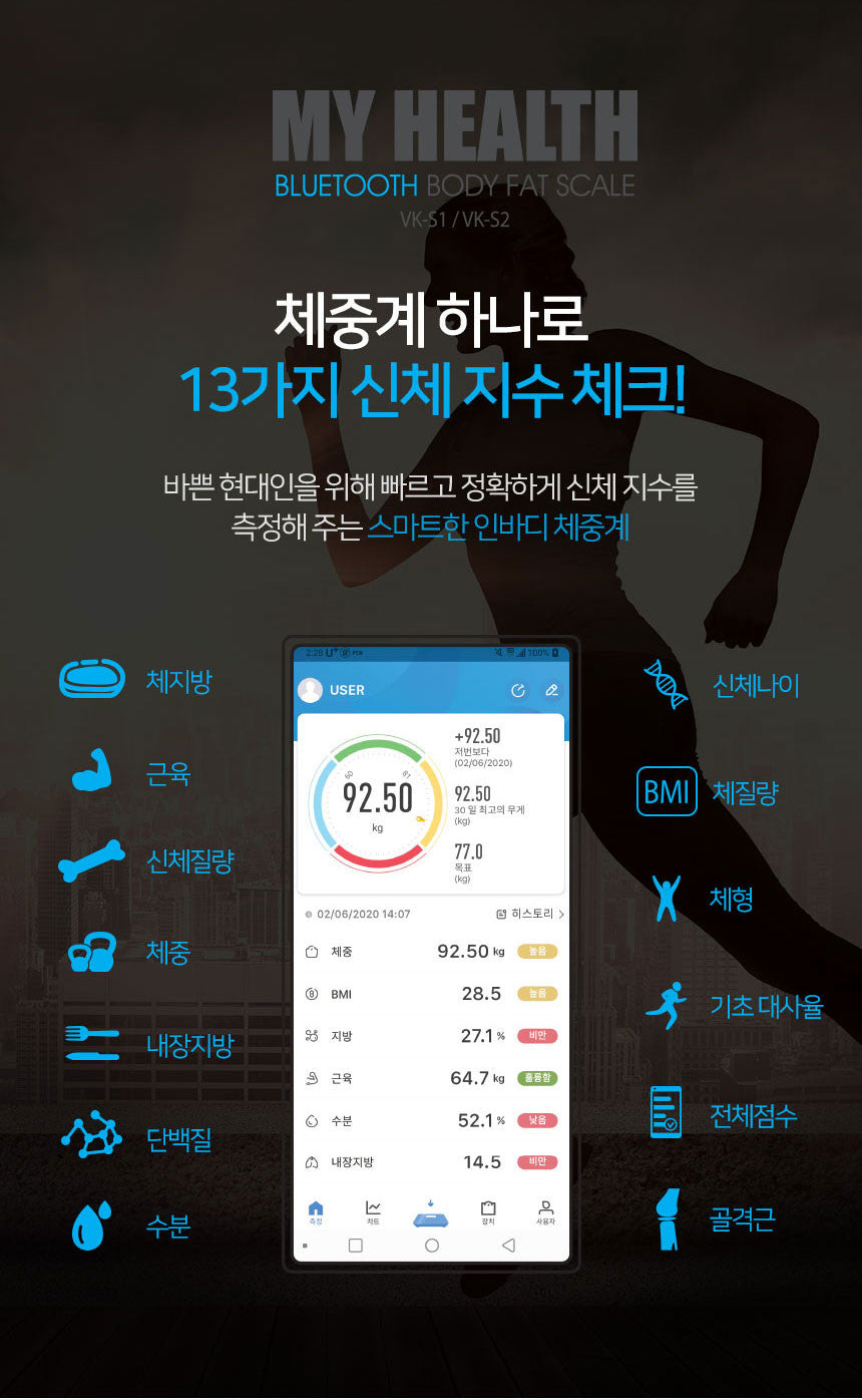 인바디 체지방 체중계 다이어트 호주 시드니 무료배송 한국쇼핑