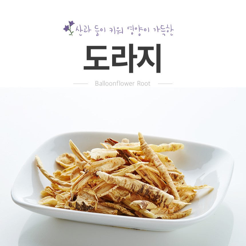 한국산 도라지 Platycodon 100g