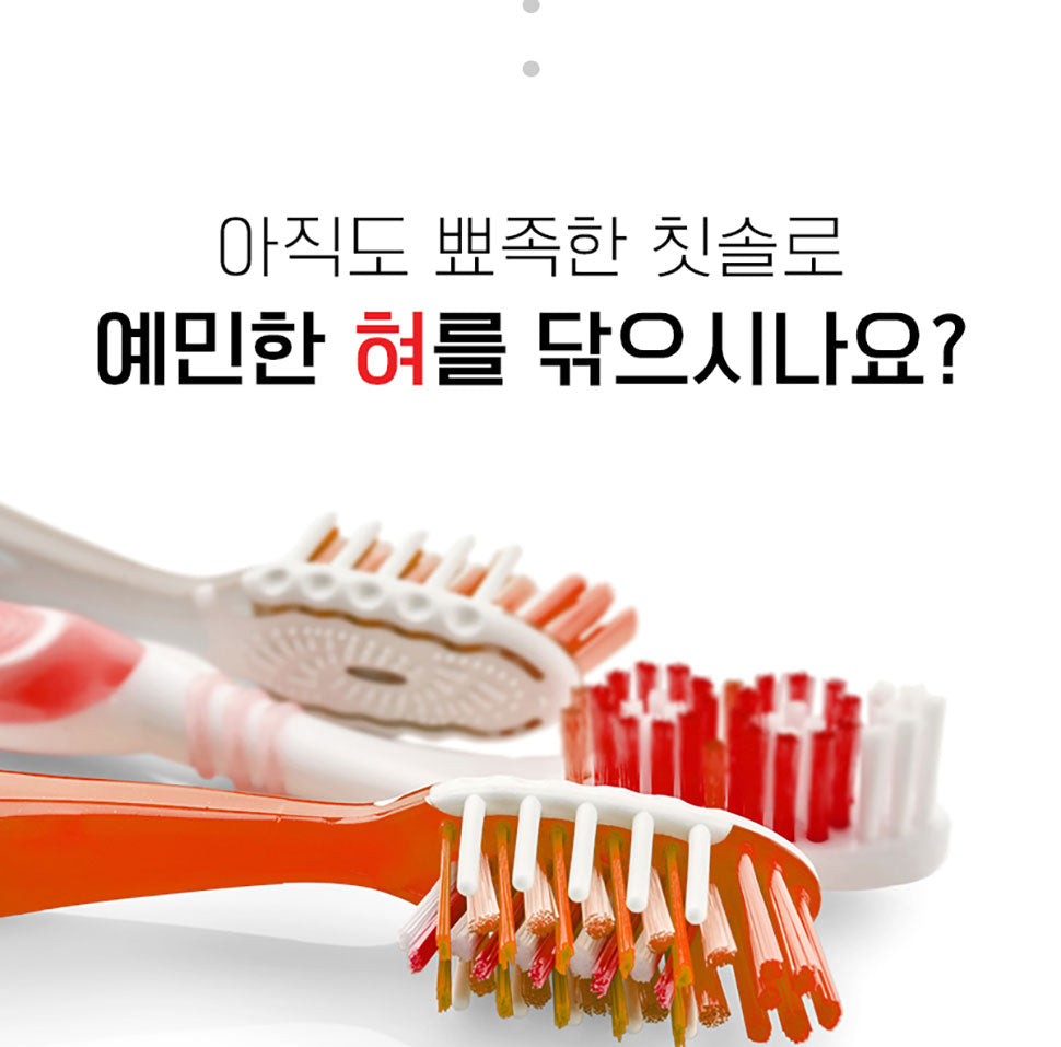 델탈 홈 케어 브랜드 덴티럽 듀얼 액션 혀 클리너 dentiluv dentist dual action Tongue cleaner