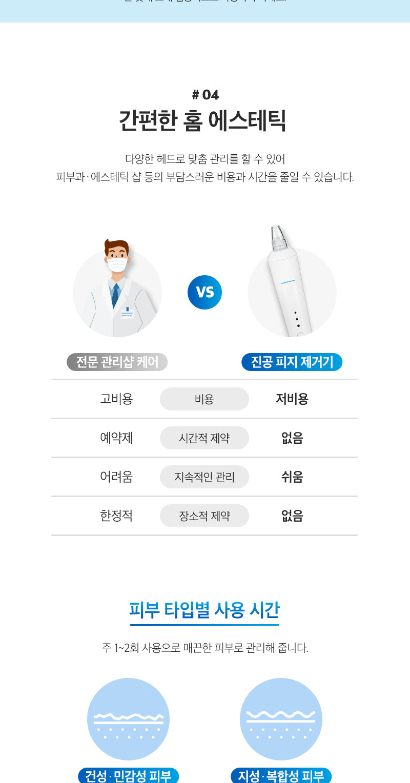 몬스터팩토리 진공 피지 제거기