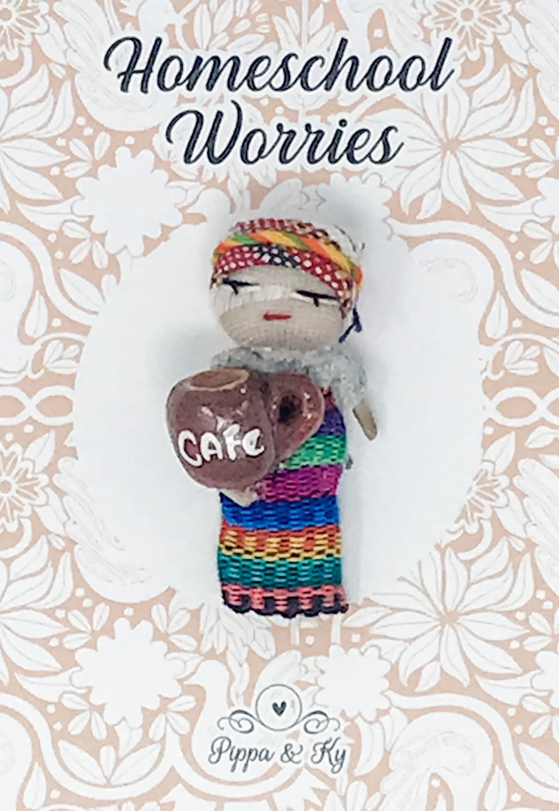 Handmade Guatemalan Worry Dolls, compassioncc