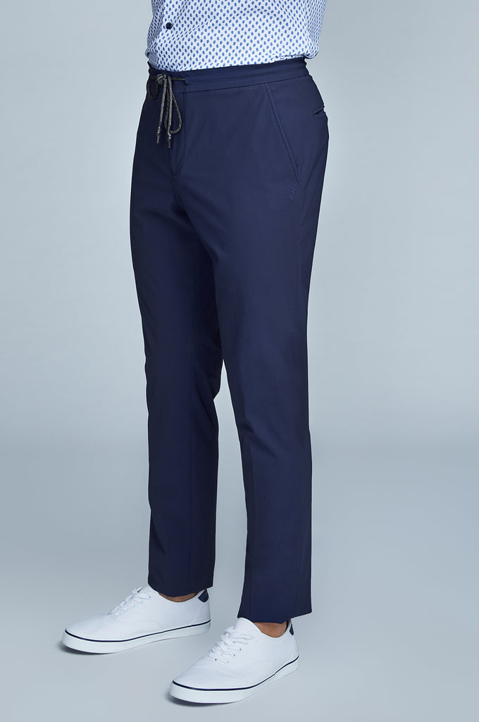 Sustainable Men's Navy Blue Chino Pants - State of Matter Apparel