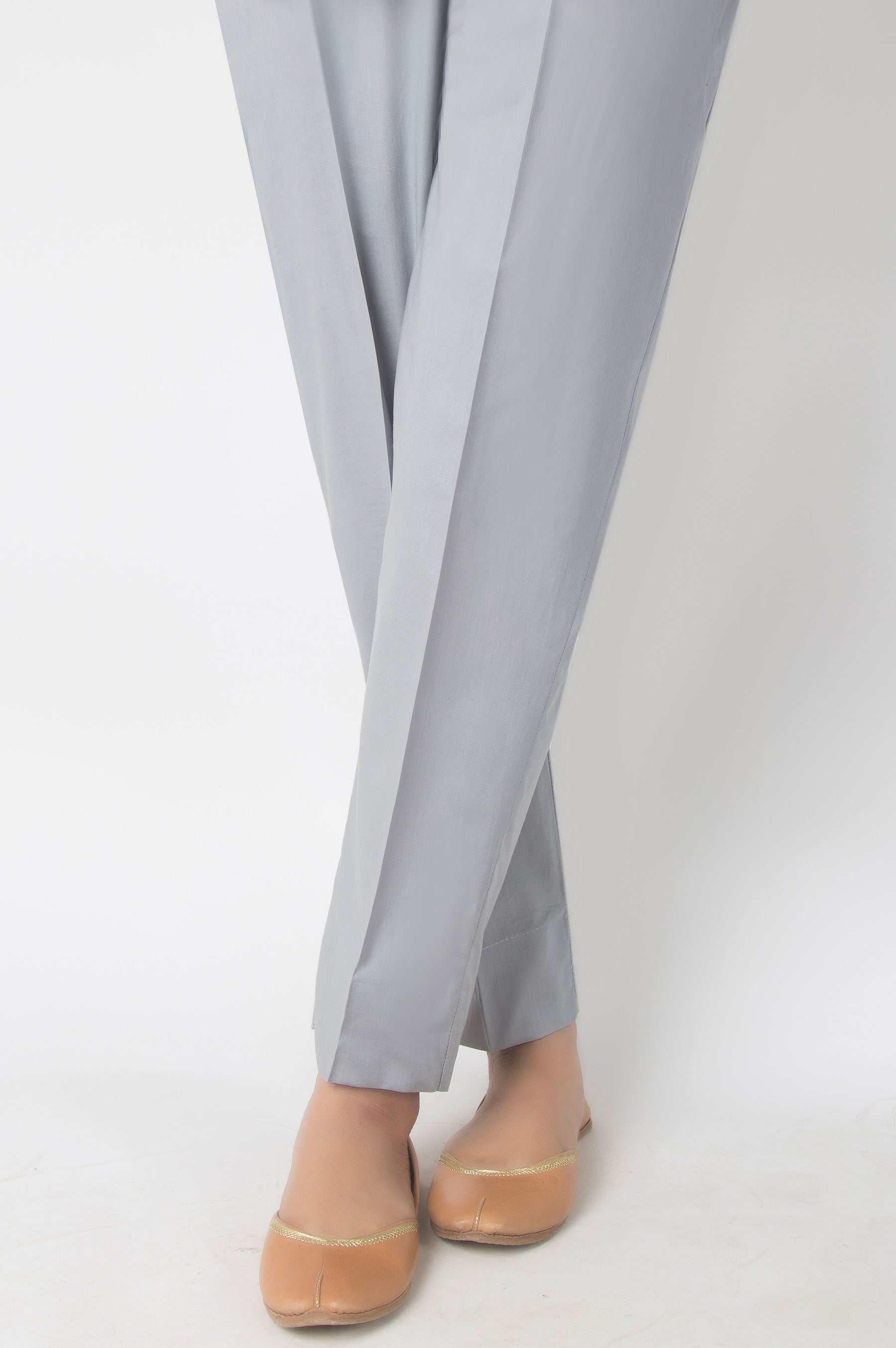 grey cigarette pants