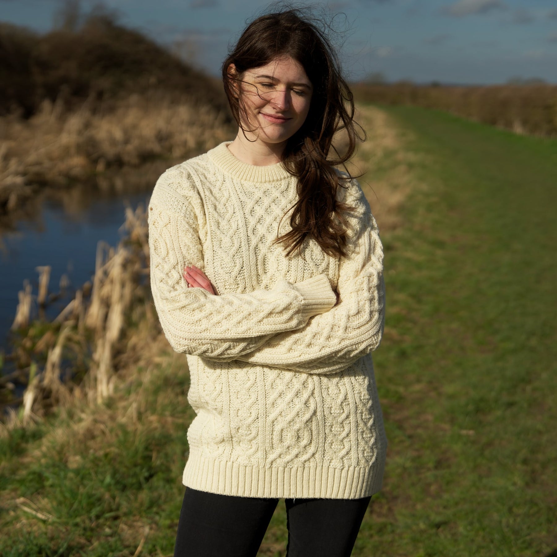 british wool naturally jumper