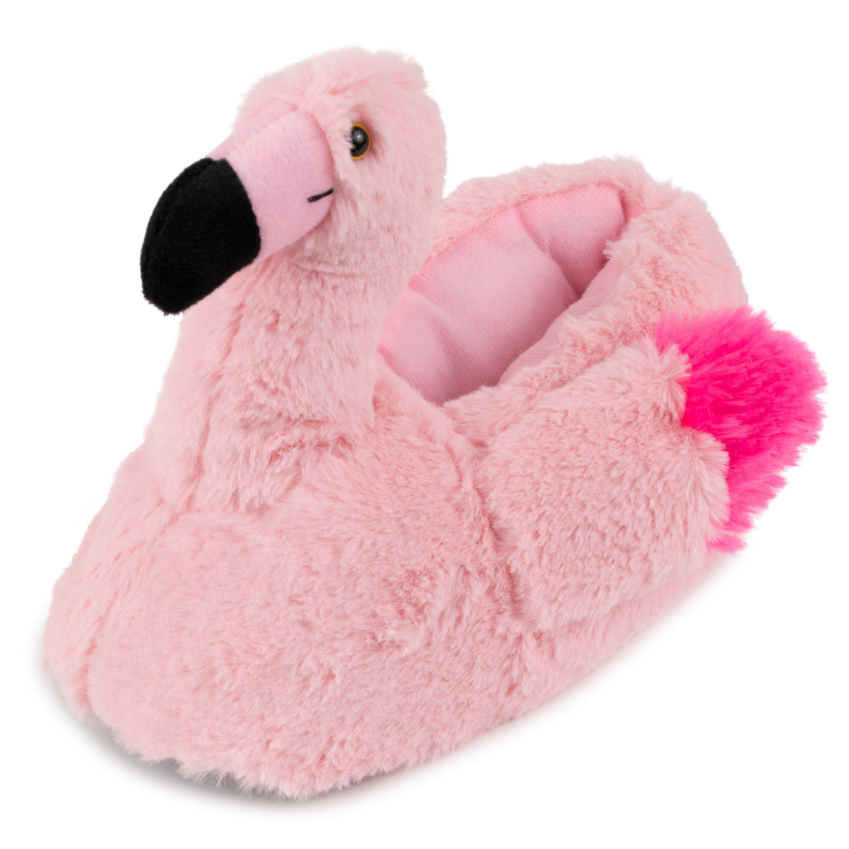 pink flamingo slippers