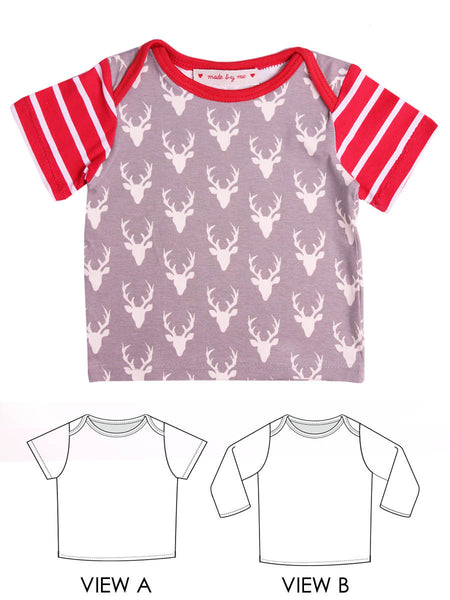 Baby Tshirt Pattern – TREASURIE