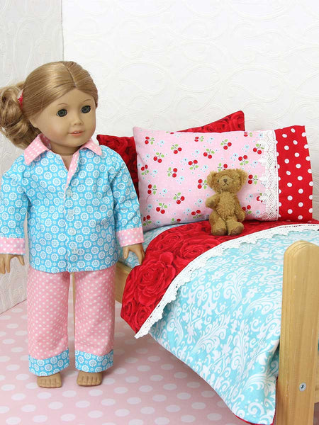 Free Sewing Pattern - Doll Bedding Pattern – TREASURIE ...