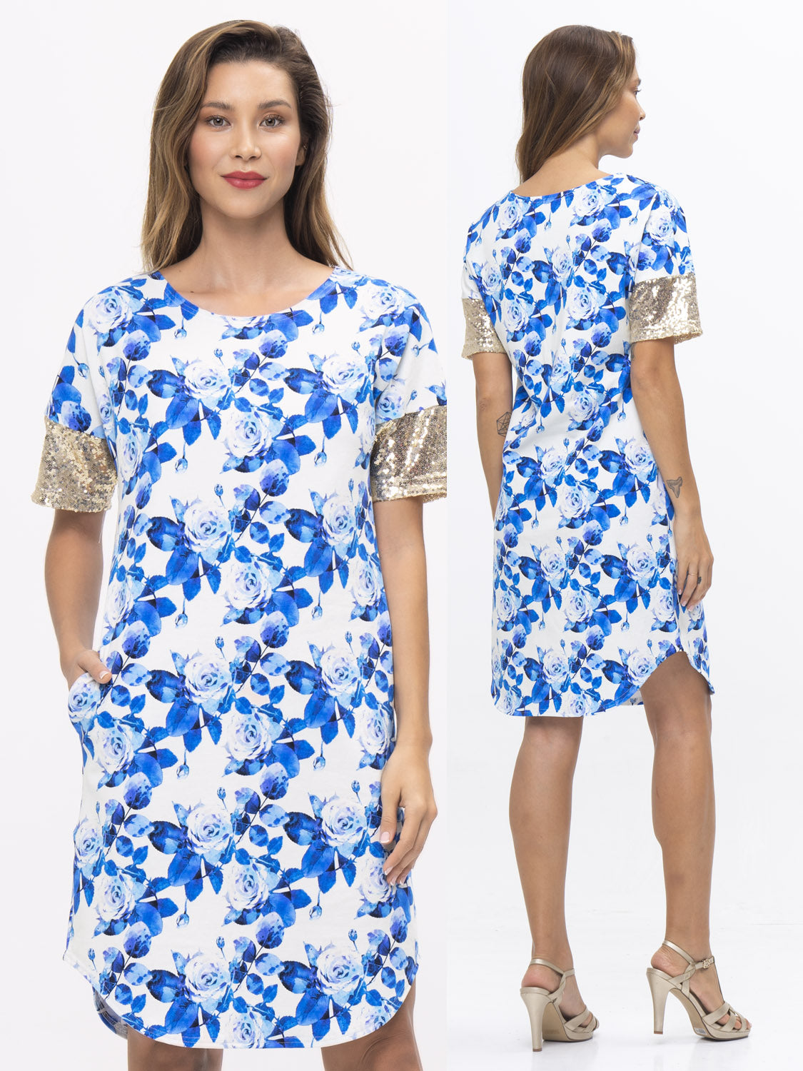 women's t shirt dress sewing pattern