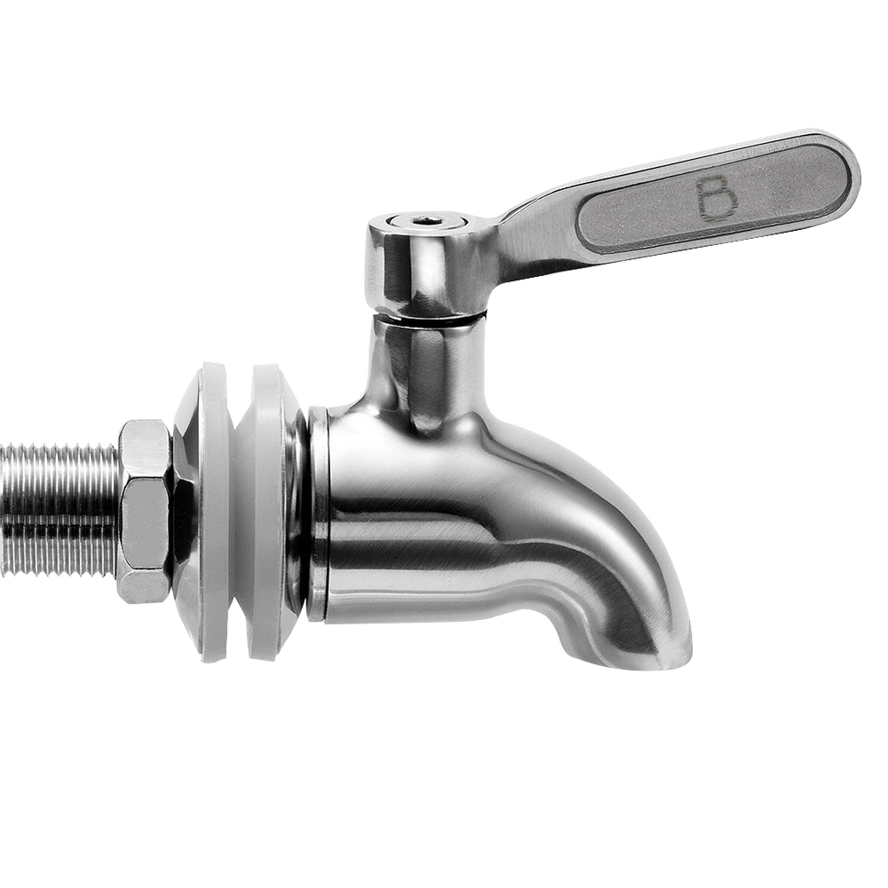 Stainless Steel Berkey Water View Spigot - berkeycleanwater