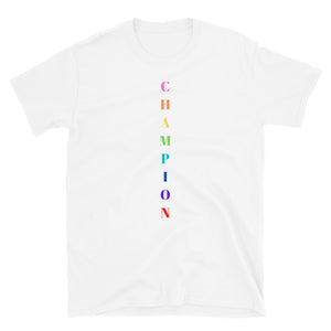 champion t shirt rainbow