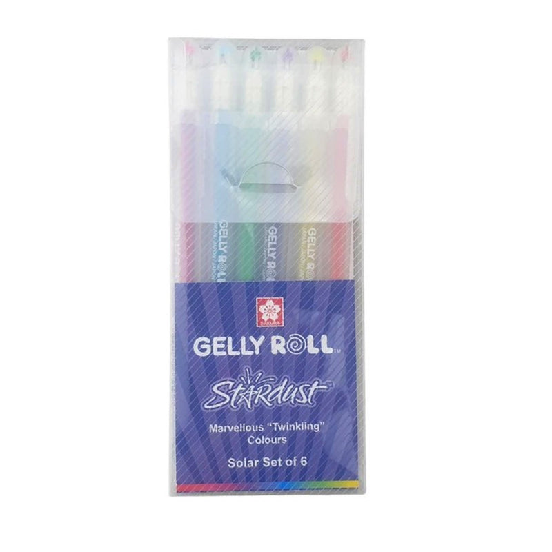 Sakura Sakura Gelly Roll Gel Pens Set - Stardust Solar - 6 pens