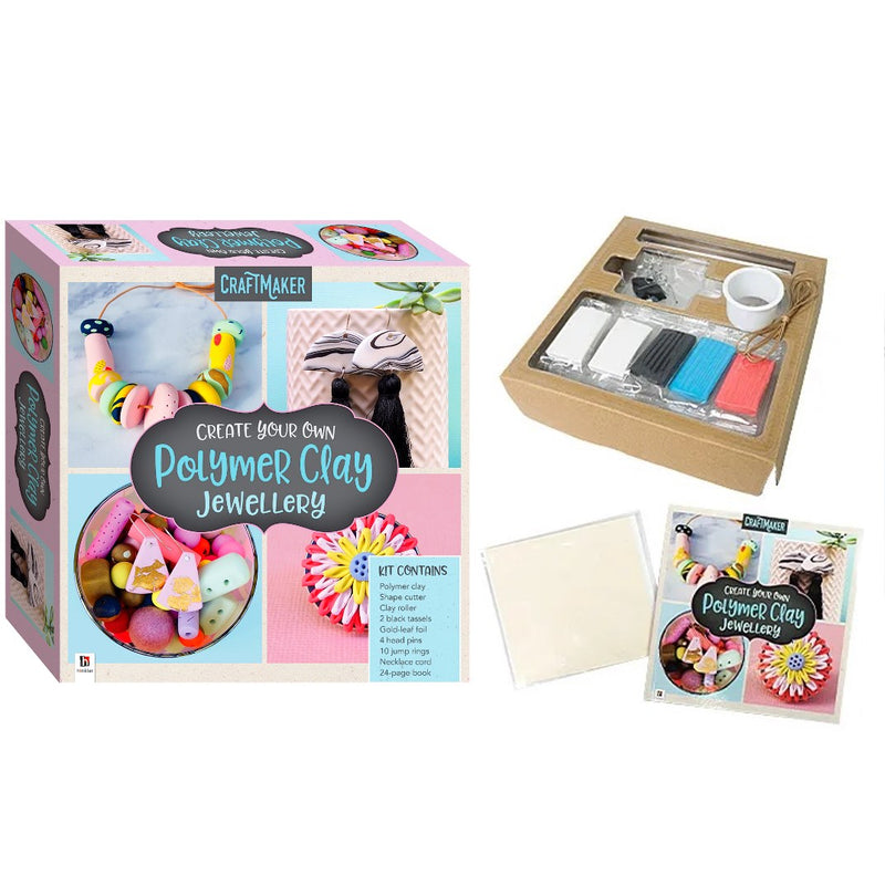 Create Your Own Polymer Clay Jewellery Box Set - Craft Kits - Art + Craft -  Adults - Hinkler