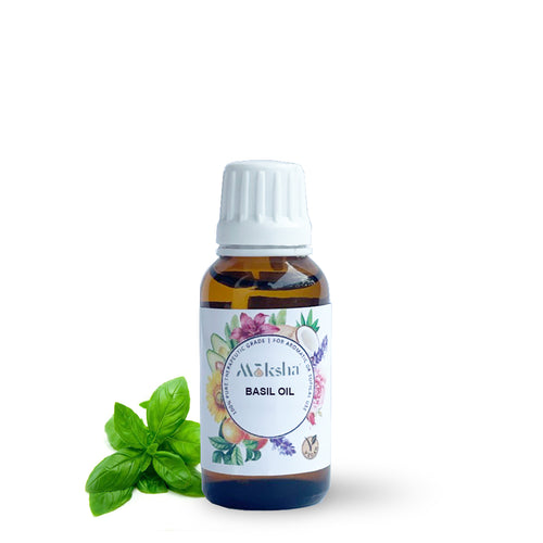 Buy Organic Basil Oil Online in India at Best Wholesale Price from