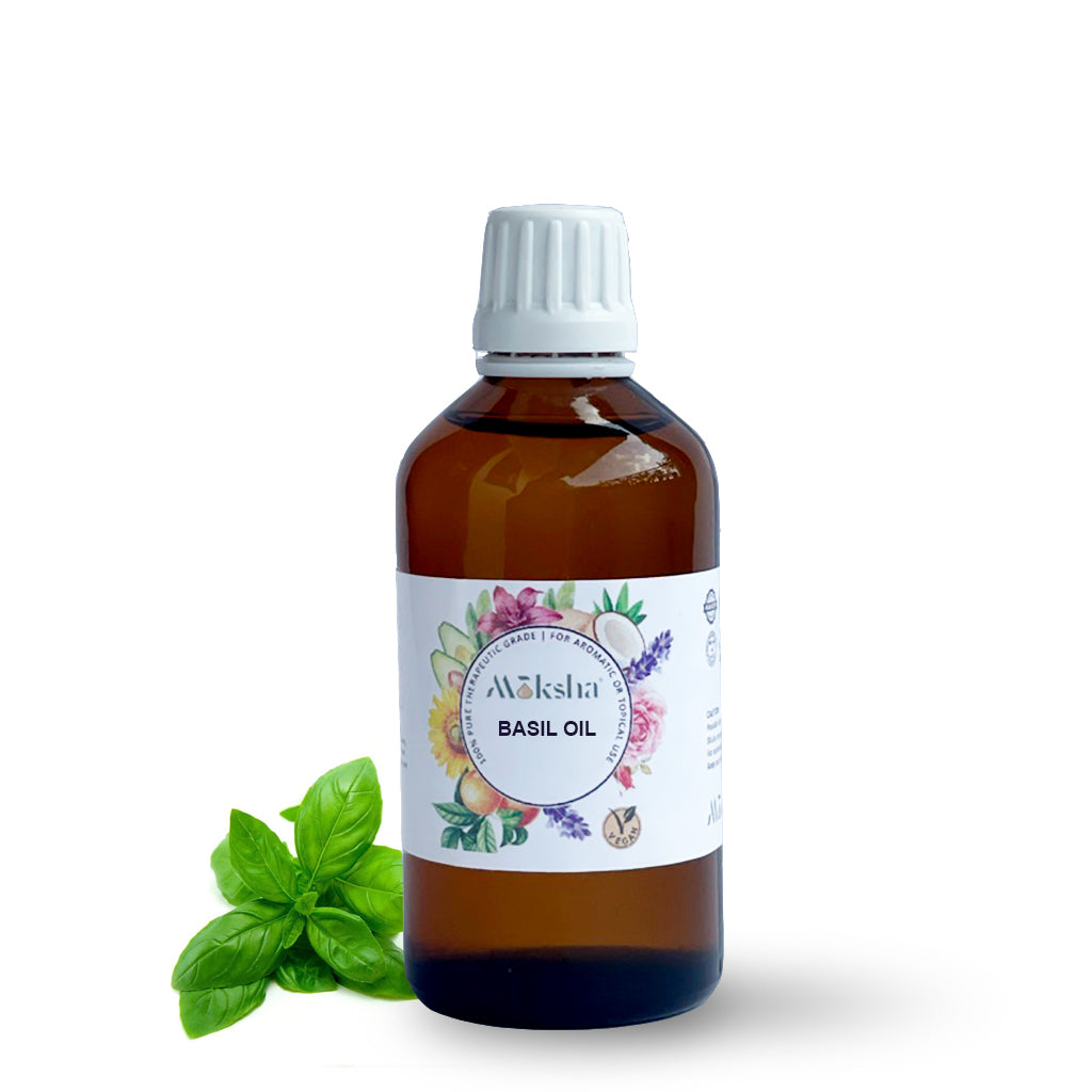 Buy Organic Basil Oil Online in India at Best Wholesale Price from