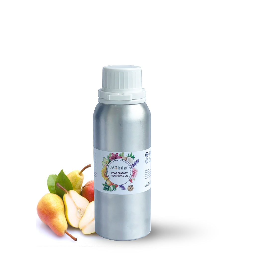 Pear Fantasy Fragrance Oil for Soaps, Candles, Diffuser, Aromatherapy and  Cosmetics at Best Price Online in India – Moksha Lifestyle Products