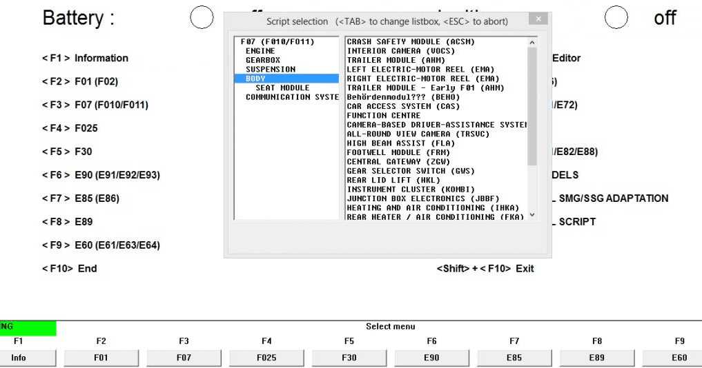 Bmw coding tool как пользоваться