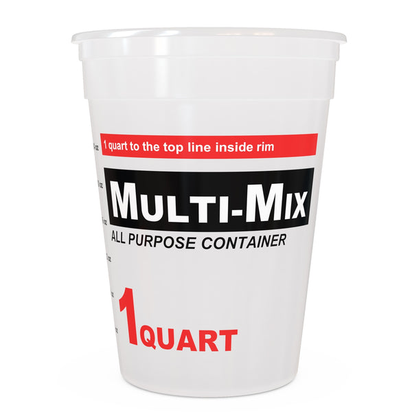 Clear Plastic 5 Quart Epoxy Resin Mixing Cups - Graduated Measurements –  The Epoxy Resin Store