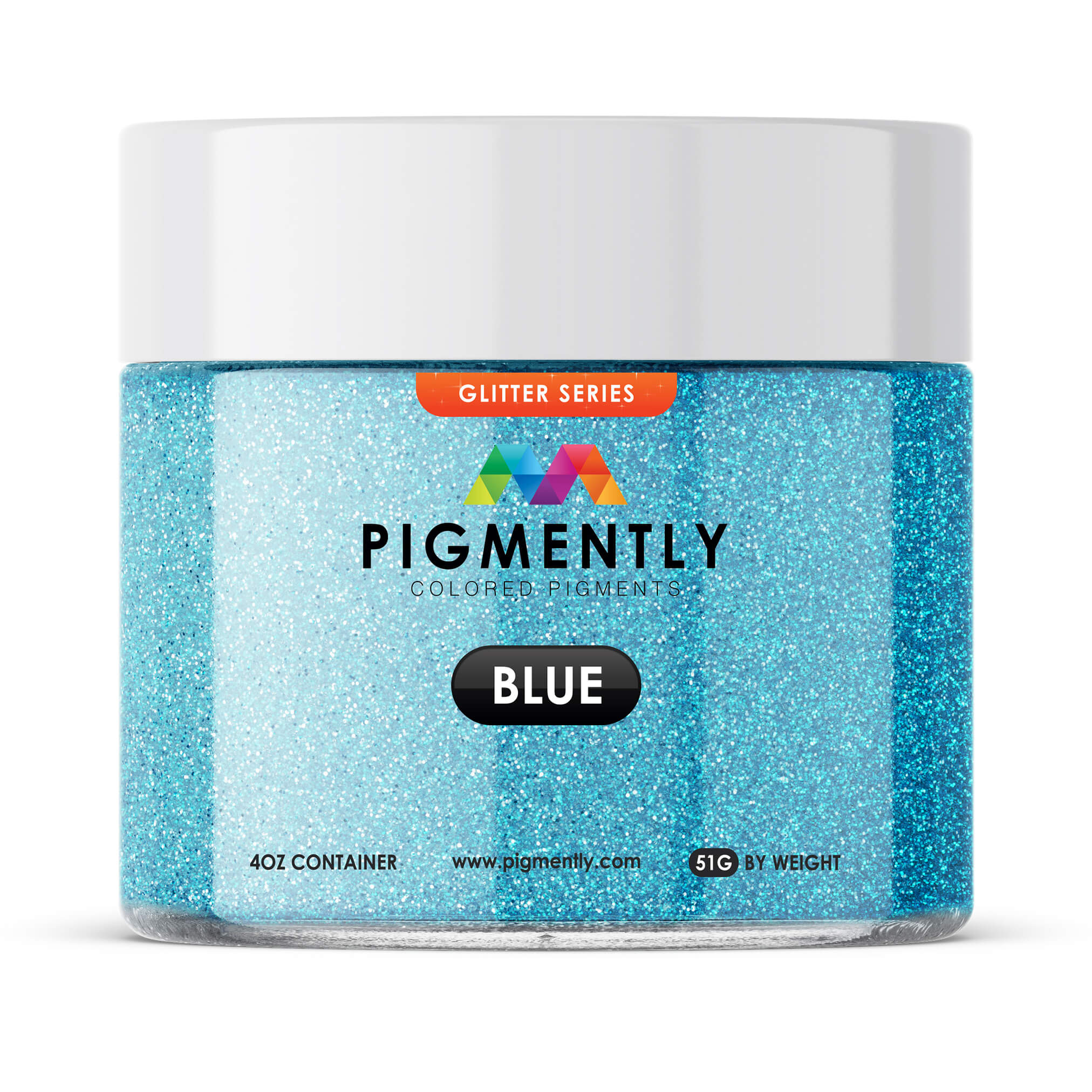 Blue Glitter Epoxy Powder Pigment - UltraClear Epoxy product image