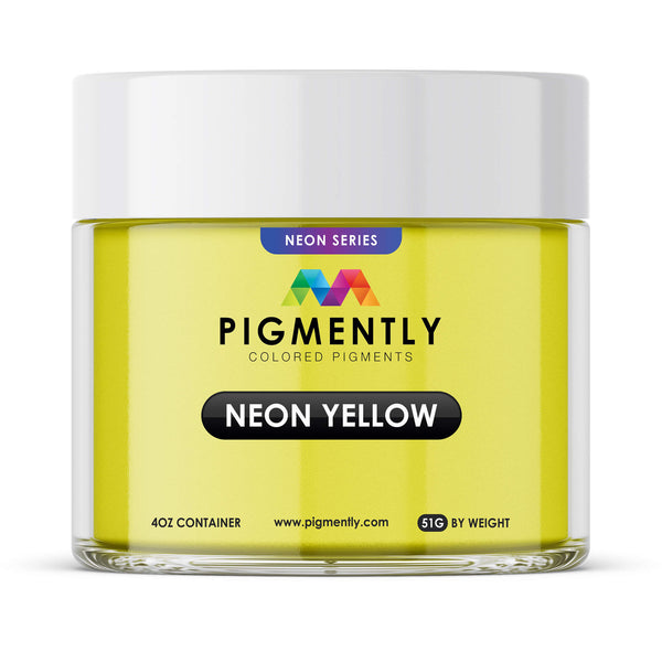 Yellow - Glow in the Dark Powder Pigment – JustResin International