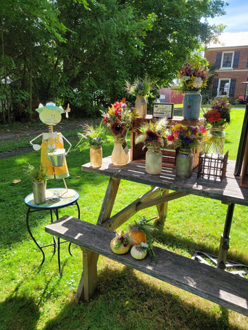 Flower Display JR Gardens Schomberg, Ontario