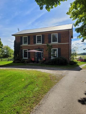 Colonial Century farmhouse at JR gardens Schomberg Ontario