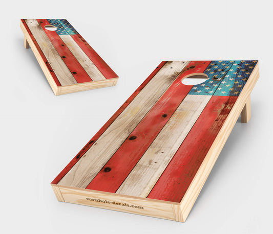 American Flag Cornhole Game Set