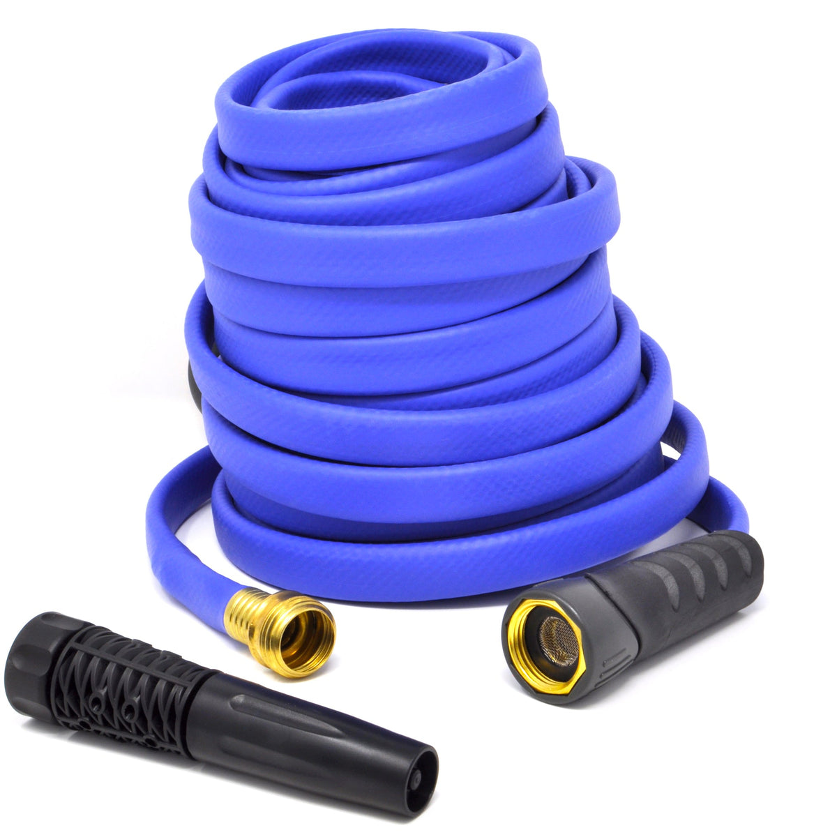 Compact NoKink Rubber Garden Hose Made in U.S.A. Bernini Fountains