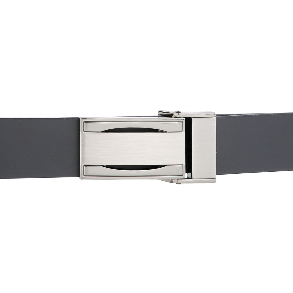 Men's Australian Made Leather Belt. Triton Black