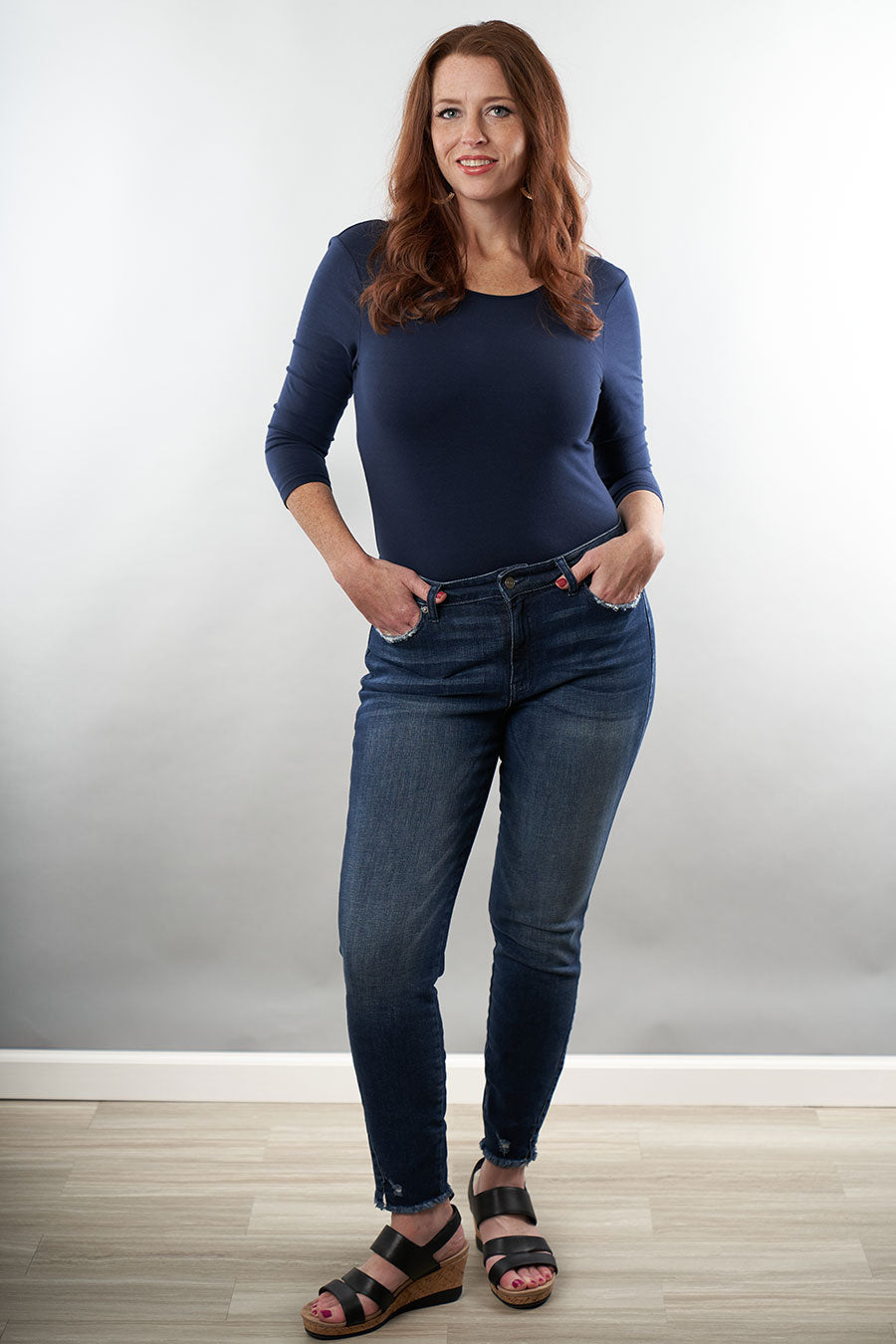 A Little Sass Capri Jeans - The Teacher Closet