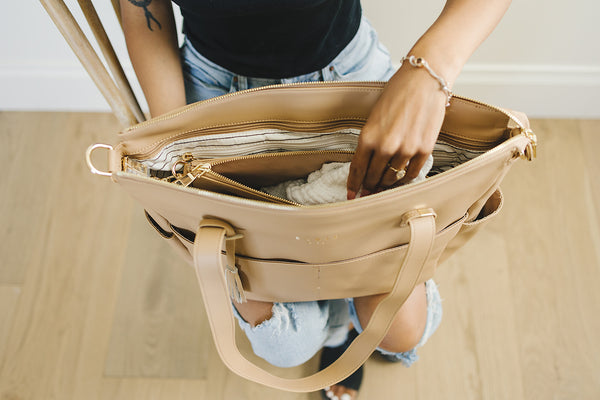 diaper bag with purse