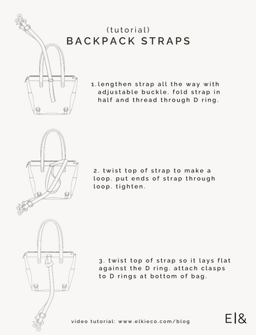 convert tote into backpack tutorial