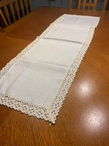 Vintage Table Runners Vintage Dresser Linen Retro Embroidered