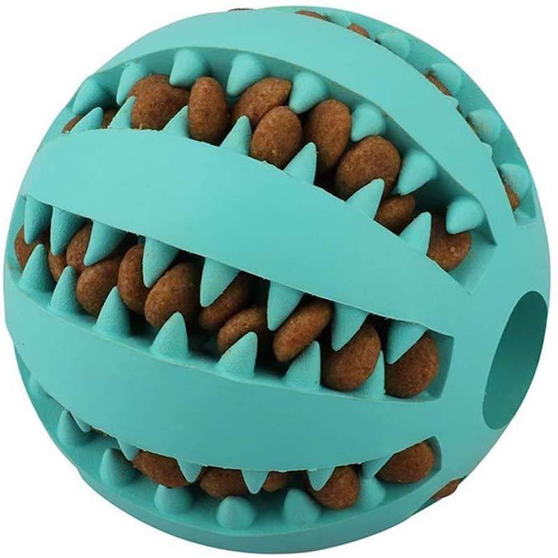 toothy dog ball