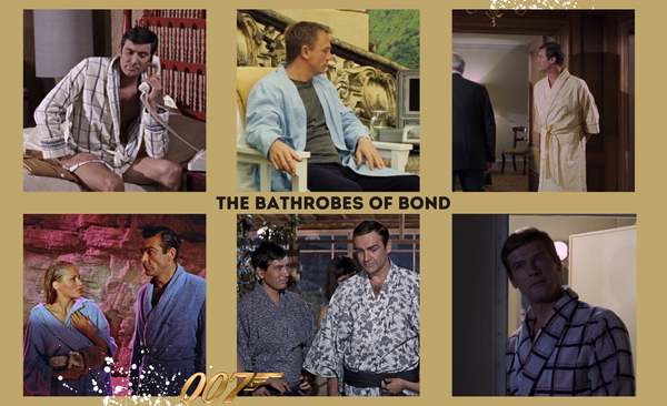 the many bathrobes of bond