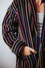 mozart multicoloured luxury bathrobe
