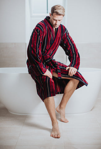Rhodes Wood Bespoke Tailor - Arriving this week at Rhodes-Wood a selection  of exquisite hand made dressing gowns. If you are looking for the best,  look no further. This super soft merino