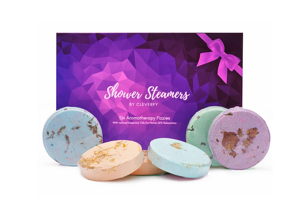 bOX OF SHOWER STEAMERS