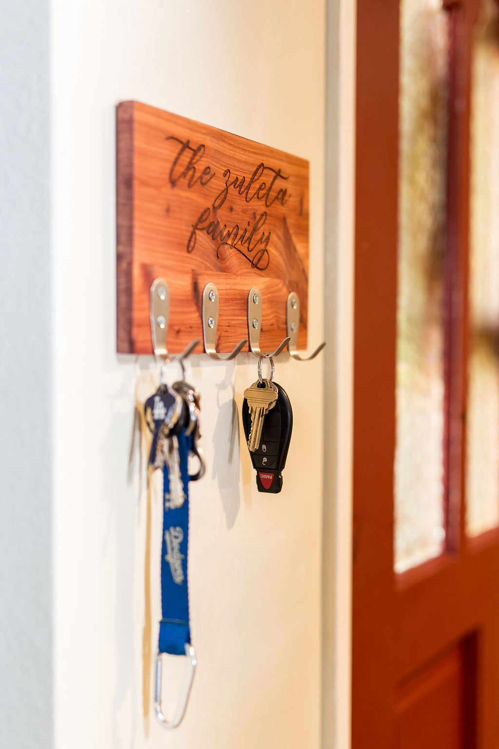 mounted key holder