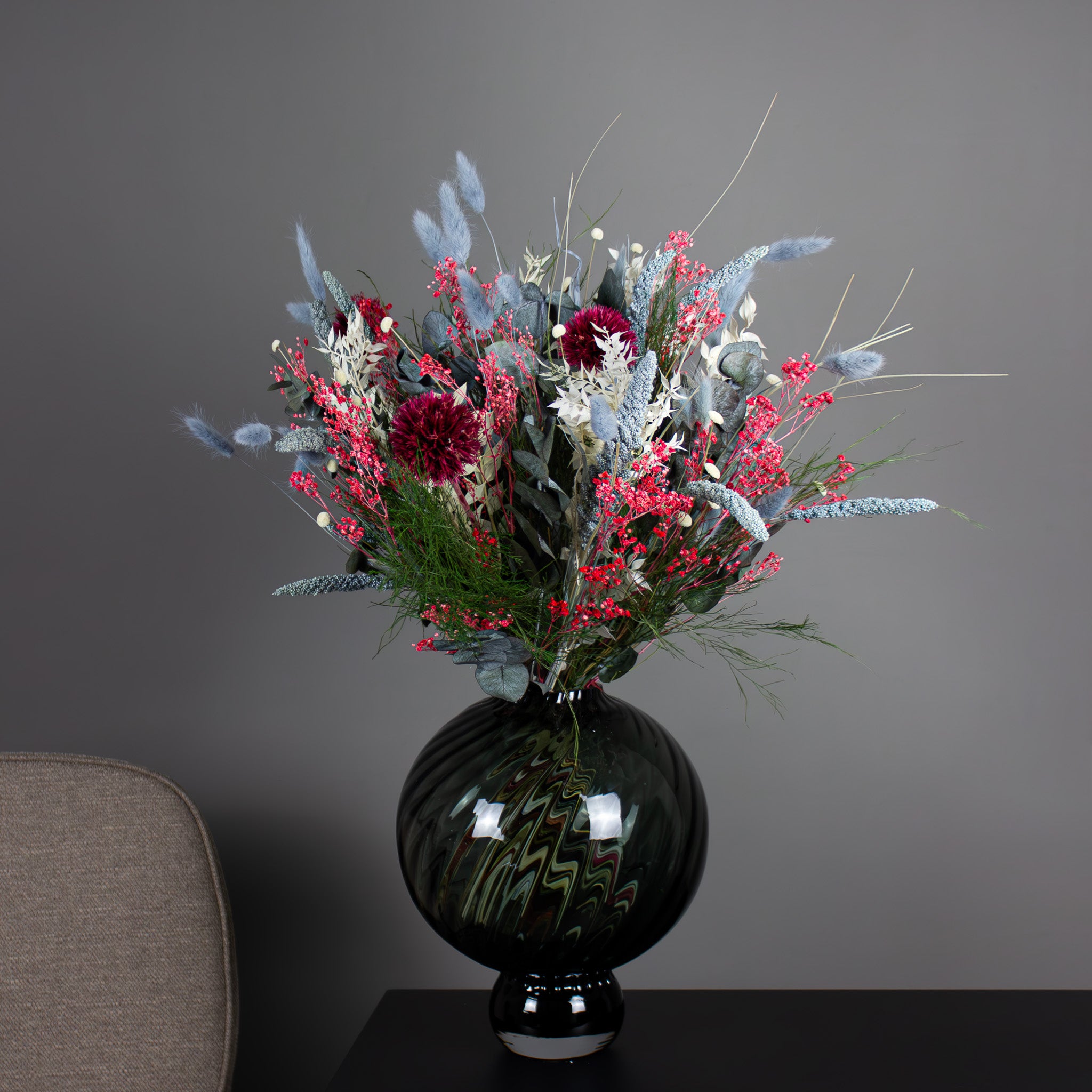 Billede af Living Flowers | Buket Stjerneskud - Tørret Blomsterbuket - Luksuriøs, Højde: 55-60 cm- Evighedsblomster / Evighedsbuket