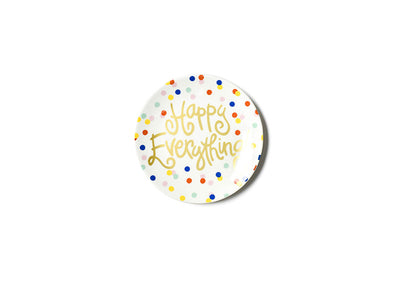 Happy Everything Large Plate Stand White