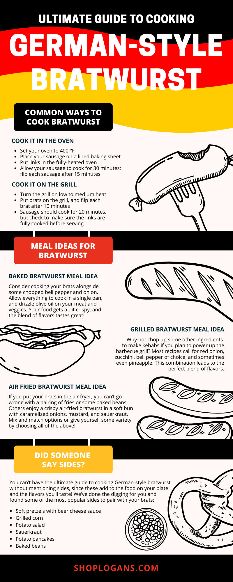 Ultimate Guide To Cooking German-Style Bratwurst