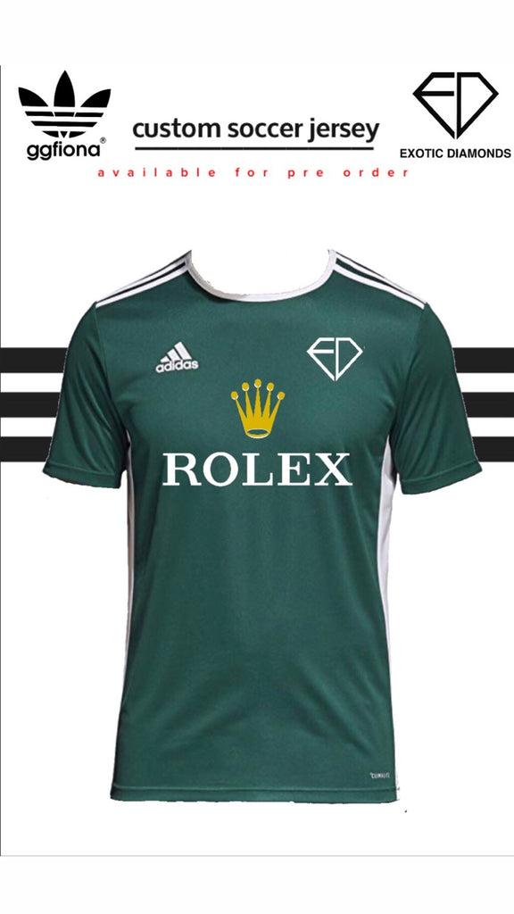 The Rolex custom soccer jersey – ggfiona