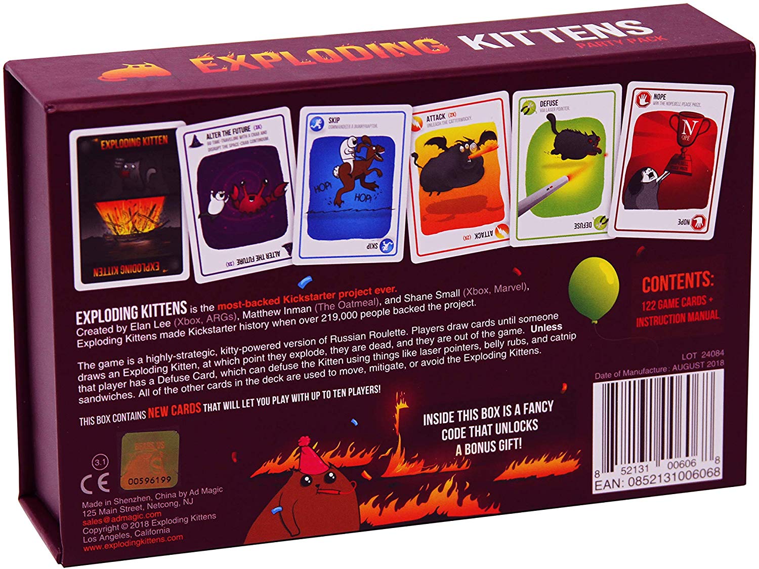 what is exploding kittens game about