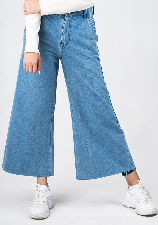 High Rise Wide Leg Bootcut Pant - Nine Ninety Nine - Women Jean