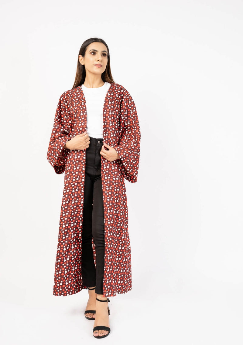 Belted Kimono - Women Long Dress - Western Dress Pakistan – Nine Ninety ...